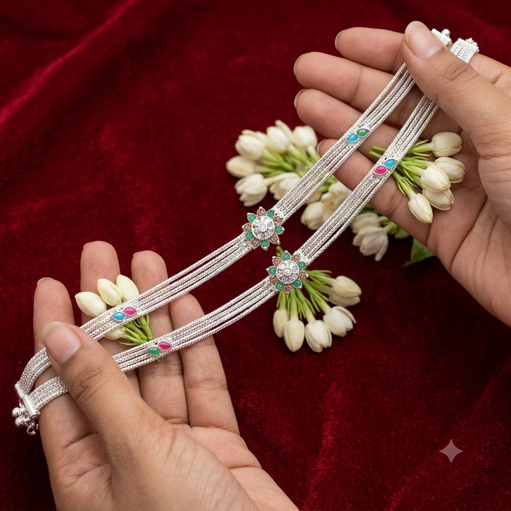 Flower stone enamel addigai anket
