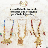 Beaded chain / 4 colours in Combo